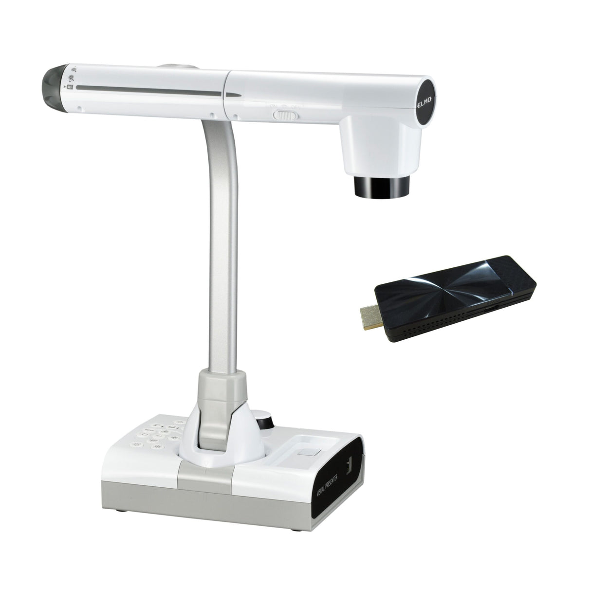 Elmo TT-12W 192x Zoom Document Camera with Cast Wireless Video Streaming Device