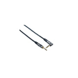 Bespeco TT450P Titanium Series Straight 1/4 Inch to Right Angle 1/4 Inch Guitar Cable 15 Foot - accessories