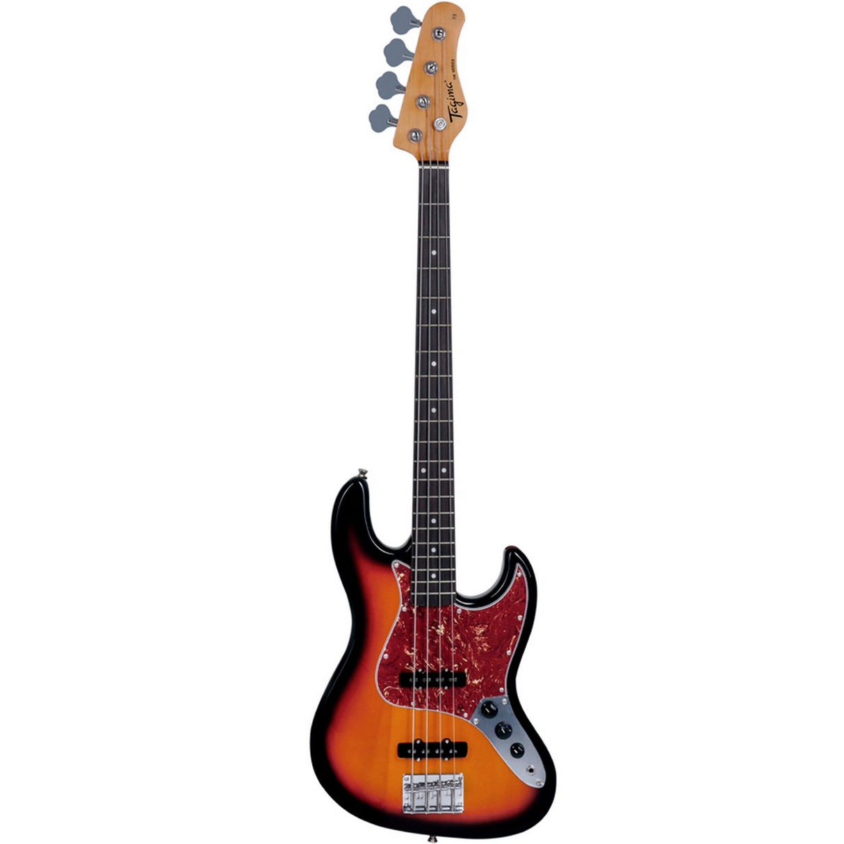 Tagima TW 73 Woodstock Series 4 String Bass Guitar, Sunburst