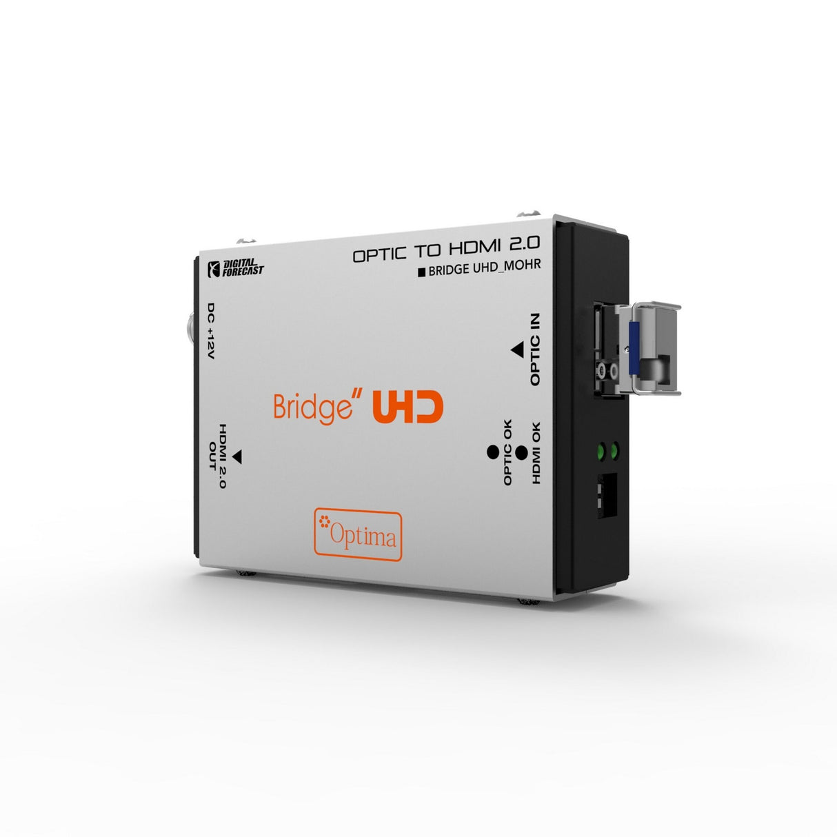 Digital Forecast Bridge UHD M_OHR Fiber Optic to HDMI 2.0 Receiver/Extender