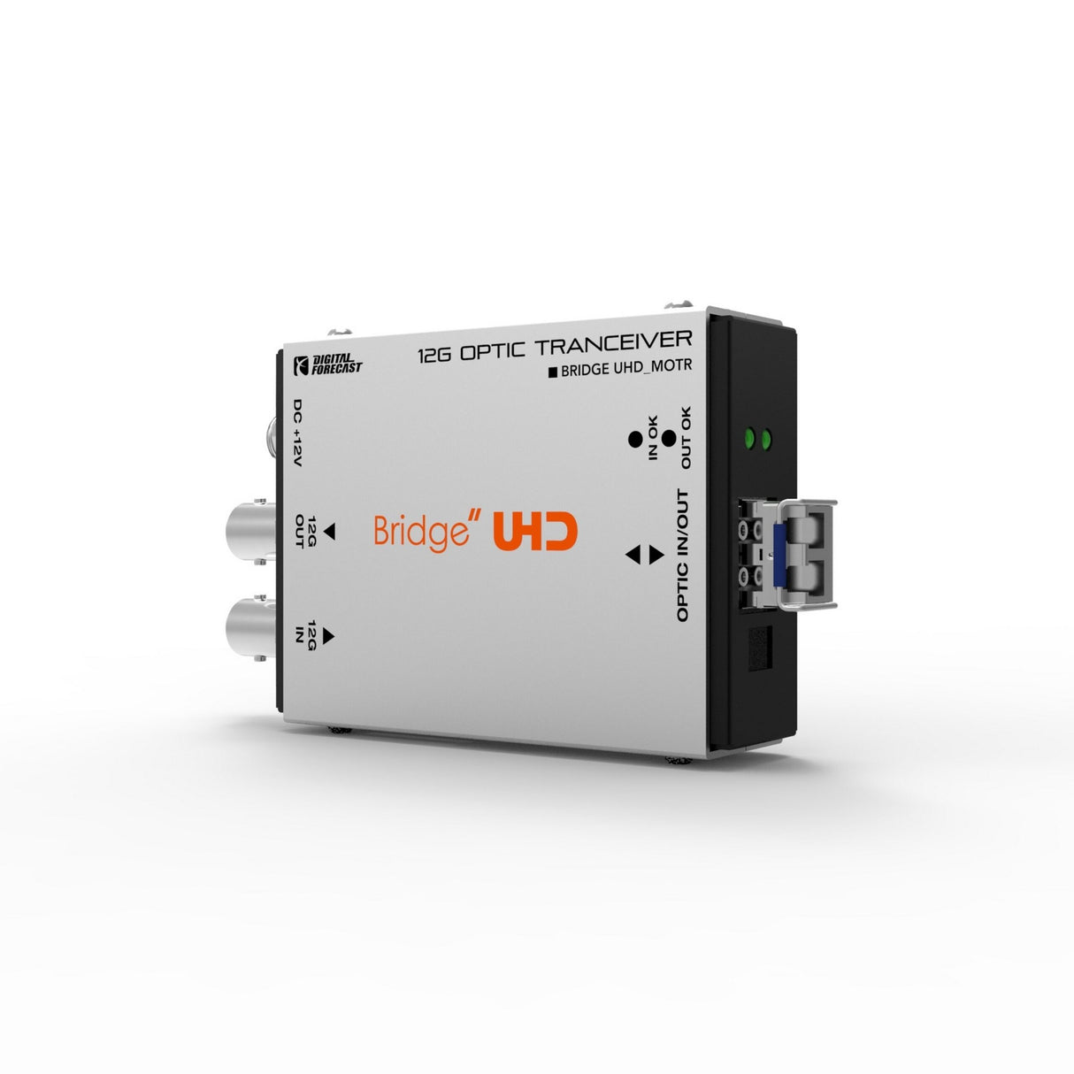 Digital Forecast Bridge UHD M_OTR 12G SDI to Optical Signal Transceiver