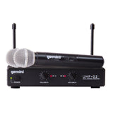 Gemini UHF-02M Handheld Wireless Microphone System, S34