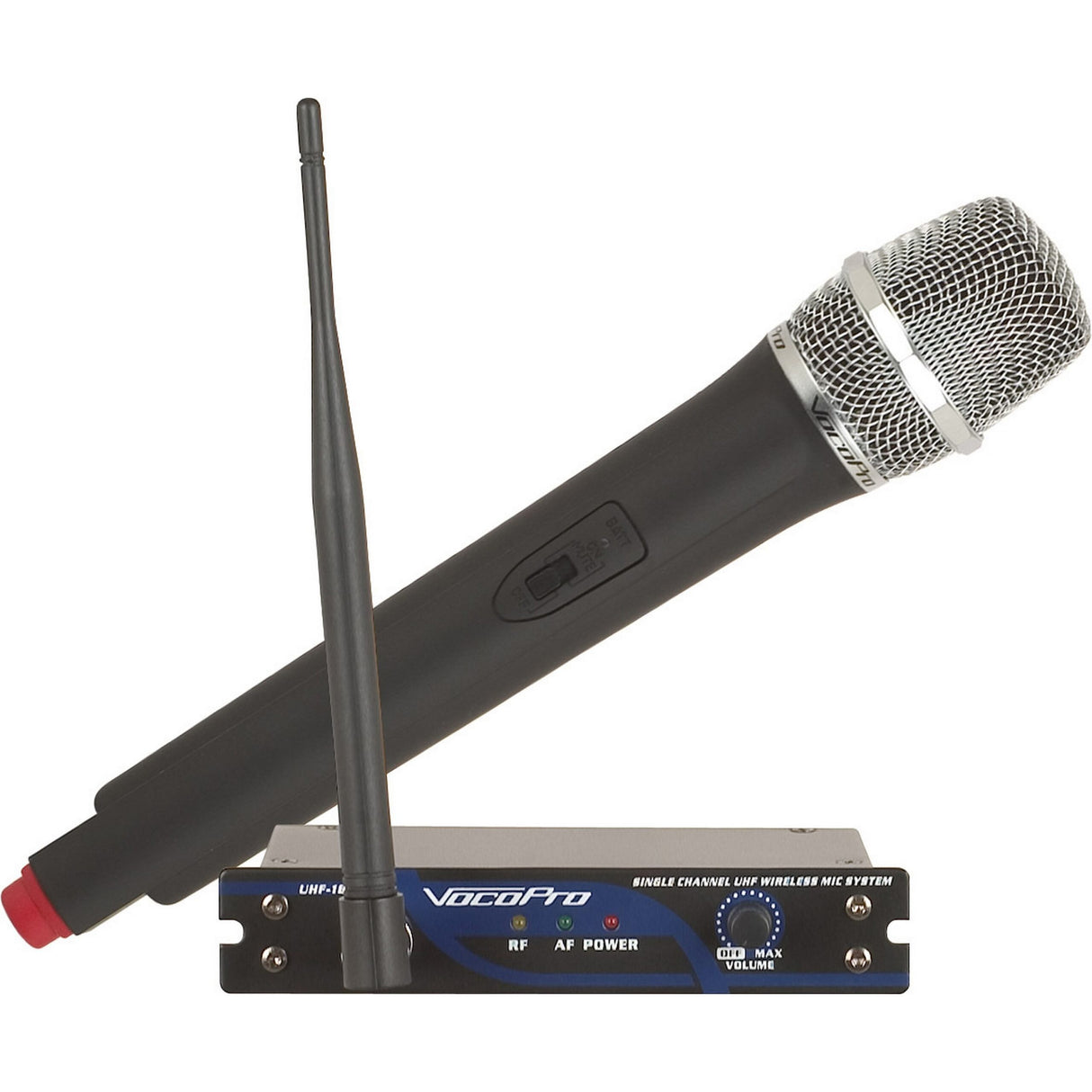 VocoPro UHF-18 Single Channel UHF Wireless Microphone System, 10 Frequency