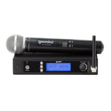 Gemini UHF-6100M Handheld Wireless Microphone System, R2 Band