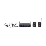 Gemini UHF-6200HL | Dual Channel Wireless System with 2 Headset Lavalier