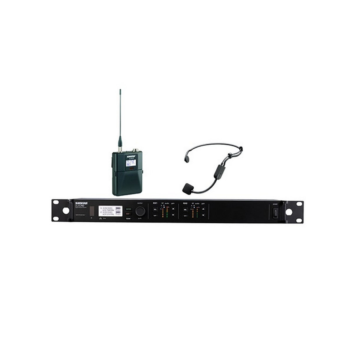 Shure ULXD14D/P31 Headset Wireless Microphone System, G50 470-534 MHz