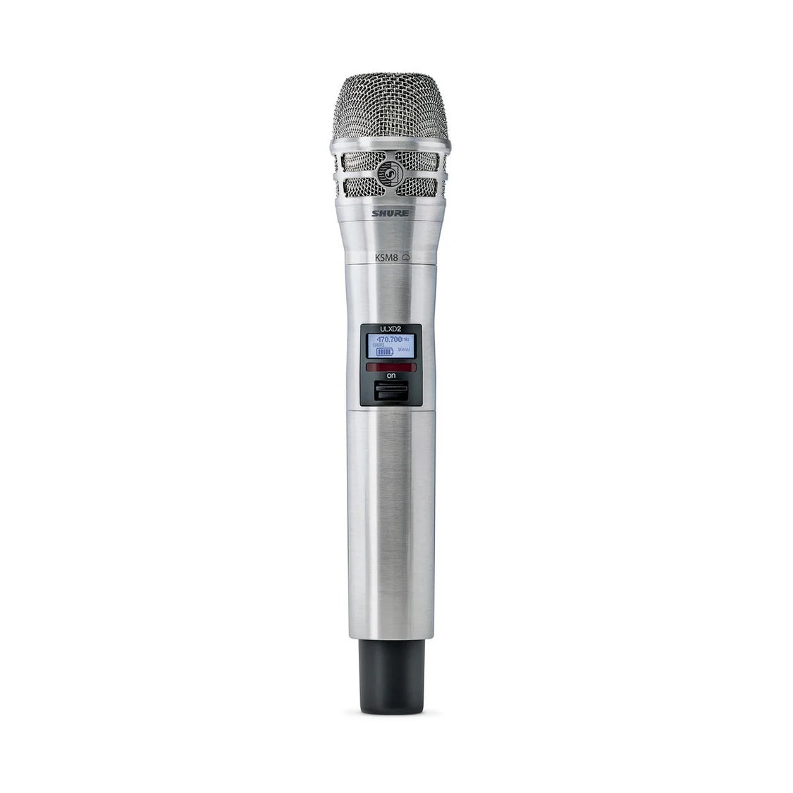 Shure ULXD2/K8 Digital Wireless Handheld Microphone Transmitter with KSM8 Capsule