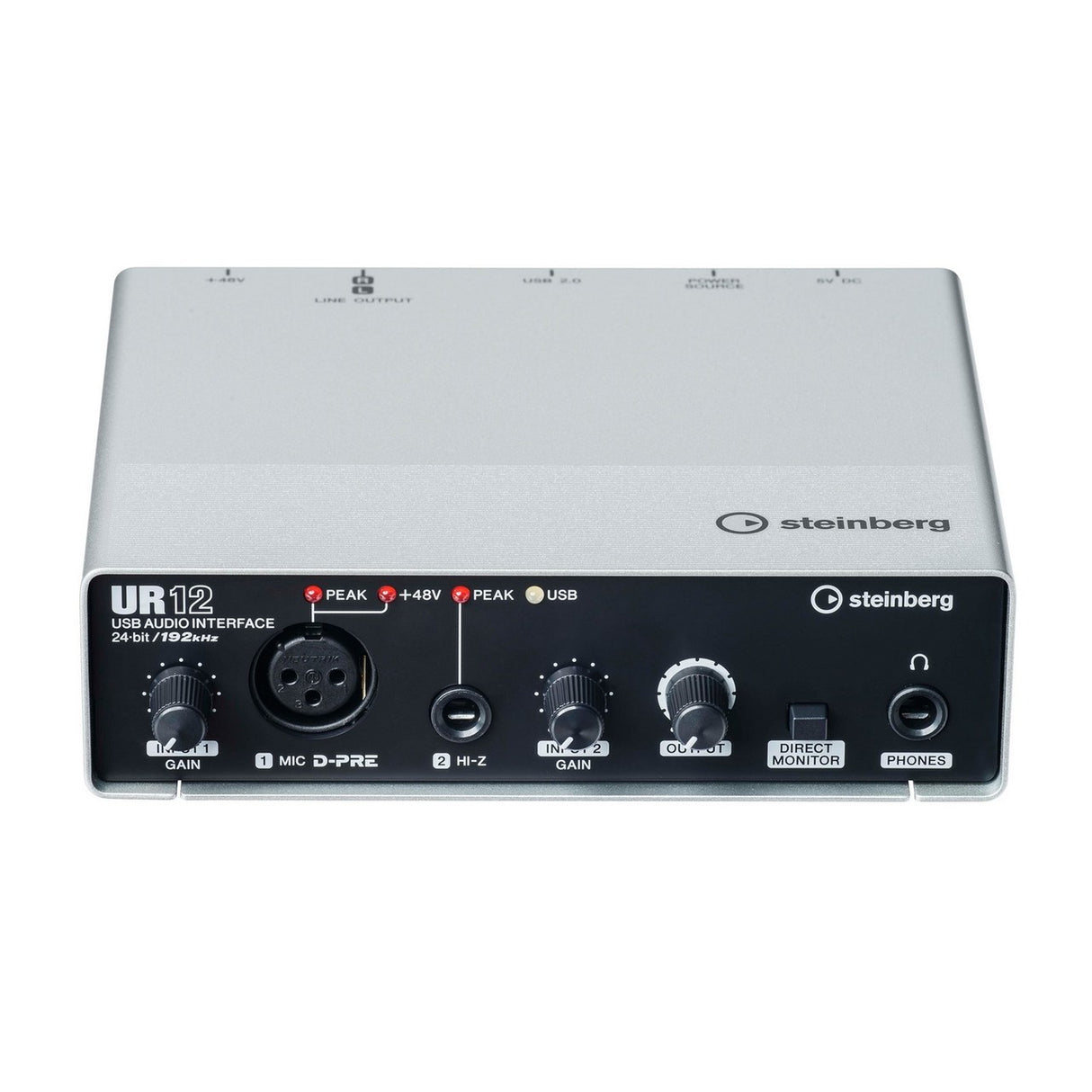 Steinberg UR12 | 2x2 USB Audio Interface with 1x D-PRE