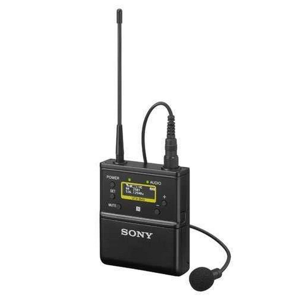 Sony UTX-B40/90 UWP-D Series Wireless Bodypack Transmitter with Omni Lavalier Microphone, UC90 941-960 MHz