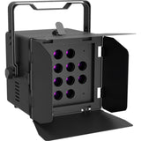 Blizzard Lighting UVonix Blackstar 120 Watt UV LED Blacklight with Barndoors