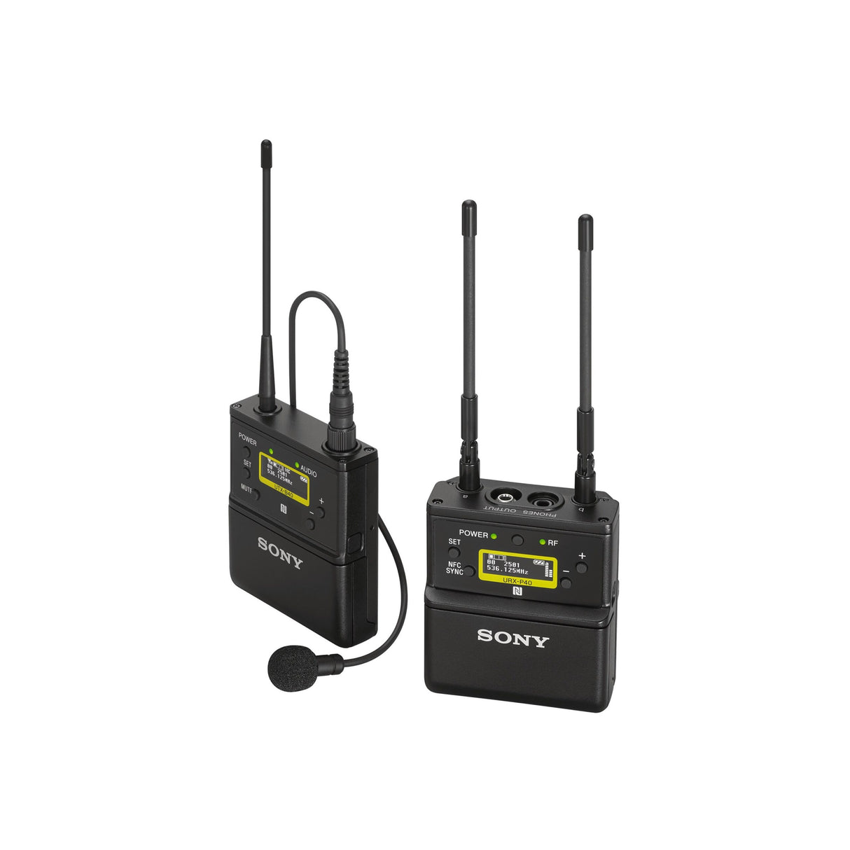 Sony UWP-D21 Bodypack Wireless Microphone Package, UC25, 536 to 607 MHz