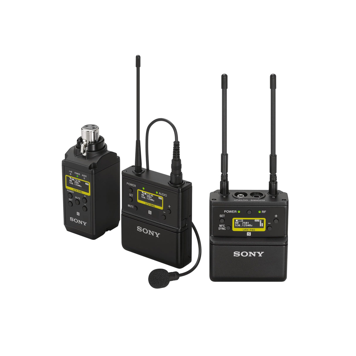 Sony UWP-D26/14 UWP-D Combo Wireless Microphone Package, UC14, 470 to 542 MHz