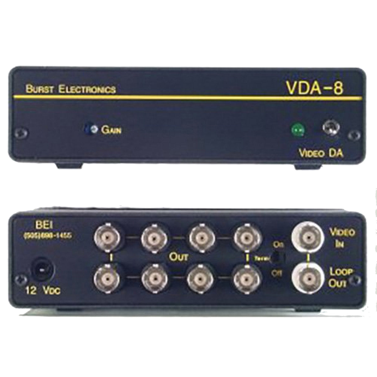 Burst Electronics VDA-8 | 1x8 Video Distribution Amplifier