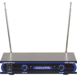 VocoPro VHF-3005-4 Dual Channel VHF Wireless Microphone System