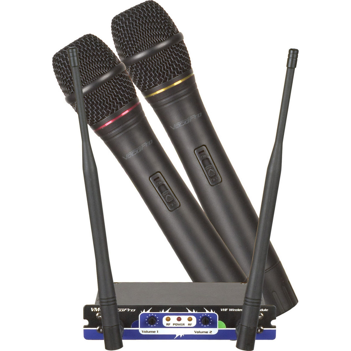 VocoPro VHF-MODULE-4 Two Channel Wireless Mic Module, 187.75-205.75