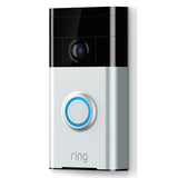 Ring Video Doorbell HD Security Doorbell Camera Nickel