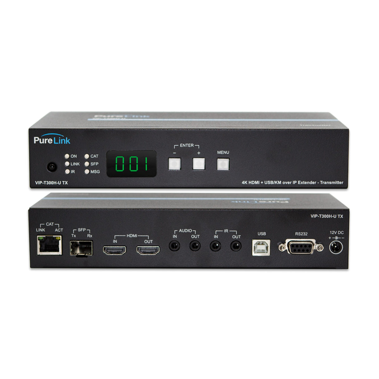 PureLink VIP-T300-E 4K HDMI and USB/KM over IP Encoder