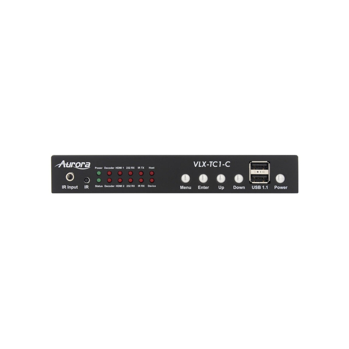 Aurora VLX-TC1-C 4K Over IP 1Gbps Network Streaming Transceiver