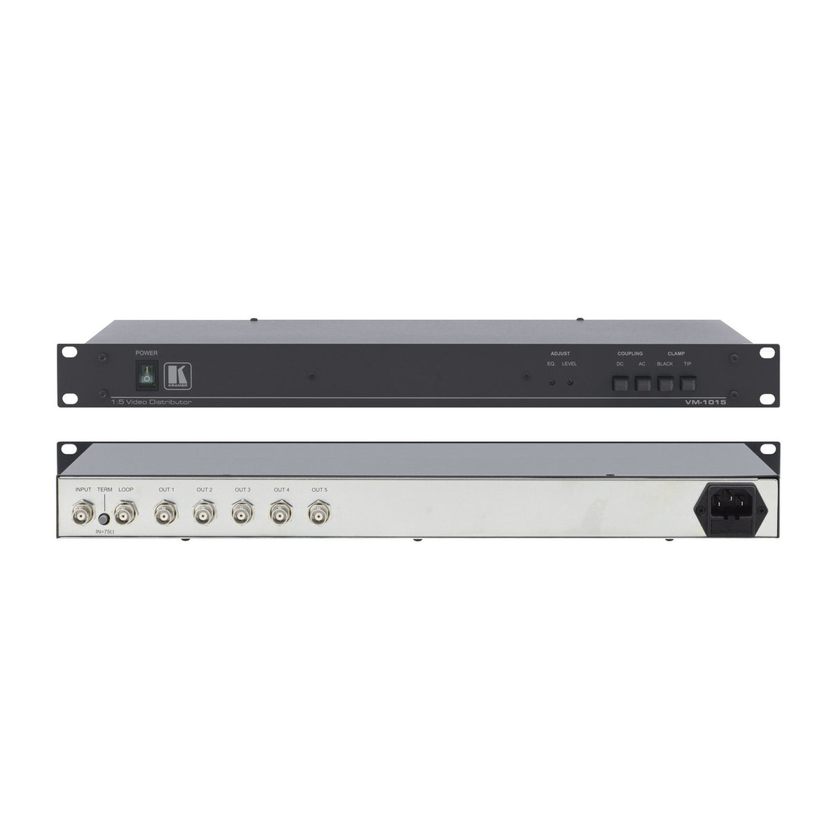 Kramer VM-1015 1:5 Composite SDI Component Video Rackmount Distribution Amplifier