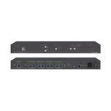 Kramer VM-218DT 2x1:8 4K60 4:2:0 HDMI and Long-Reach HDBaseT, RS-232, IR and Stereo Audio Switchable DA