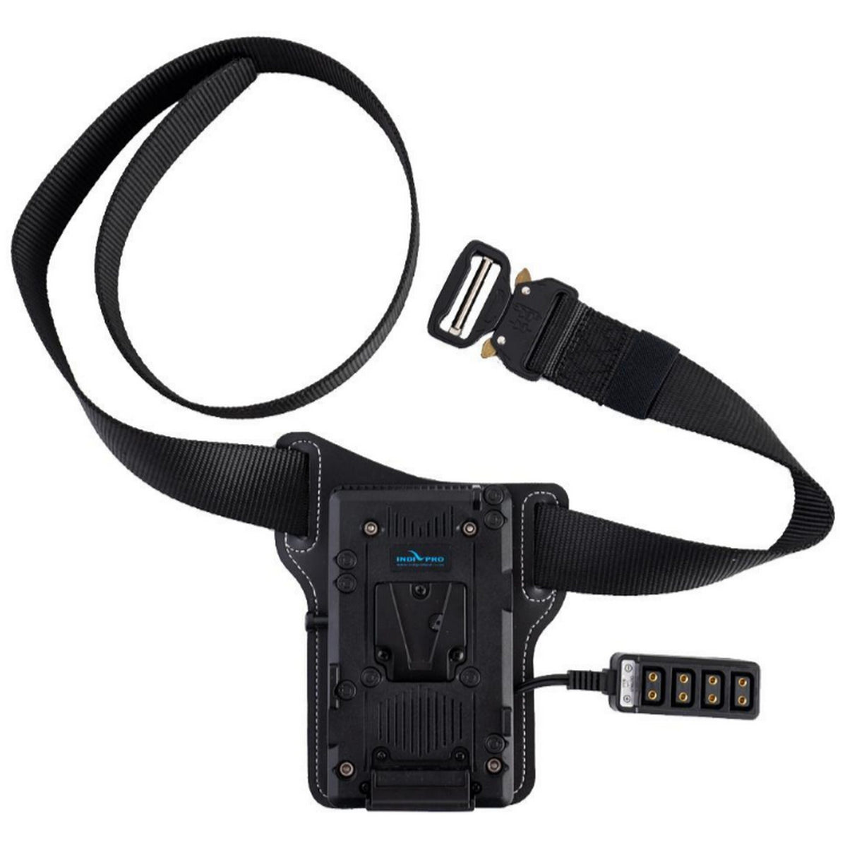 IndiPRO VMBB1 Universal V-Mount Battery Belt with 5-Way D-Tap Output