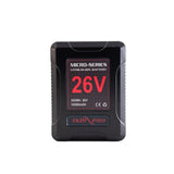 IndiPRO VMP26V Micro-Series 26V 260Wh V-Mount Lithium-Ion Battery