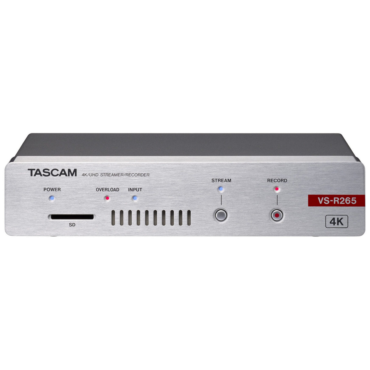 Tascam VSR-265 4K/UHD Streamer/Recorder