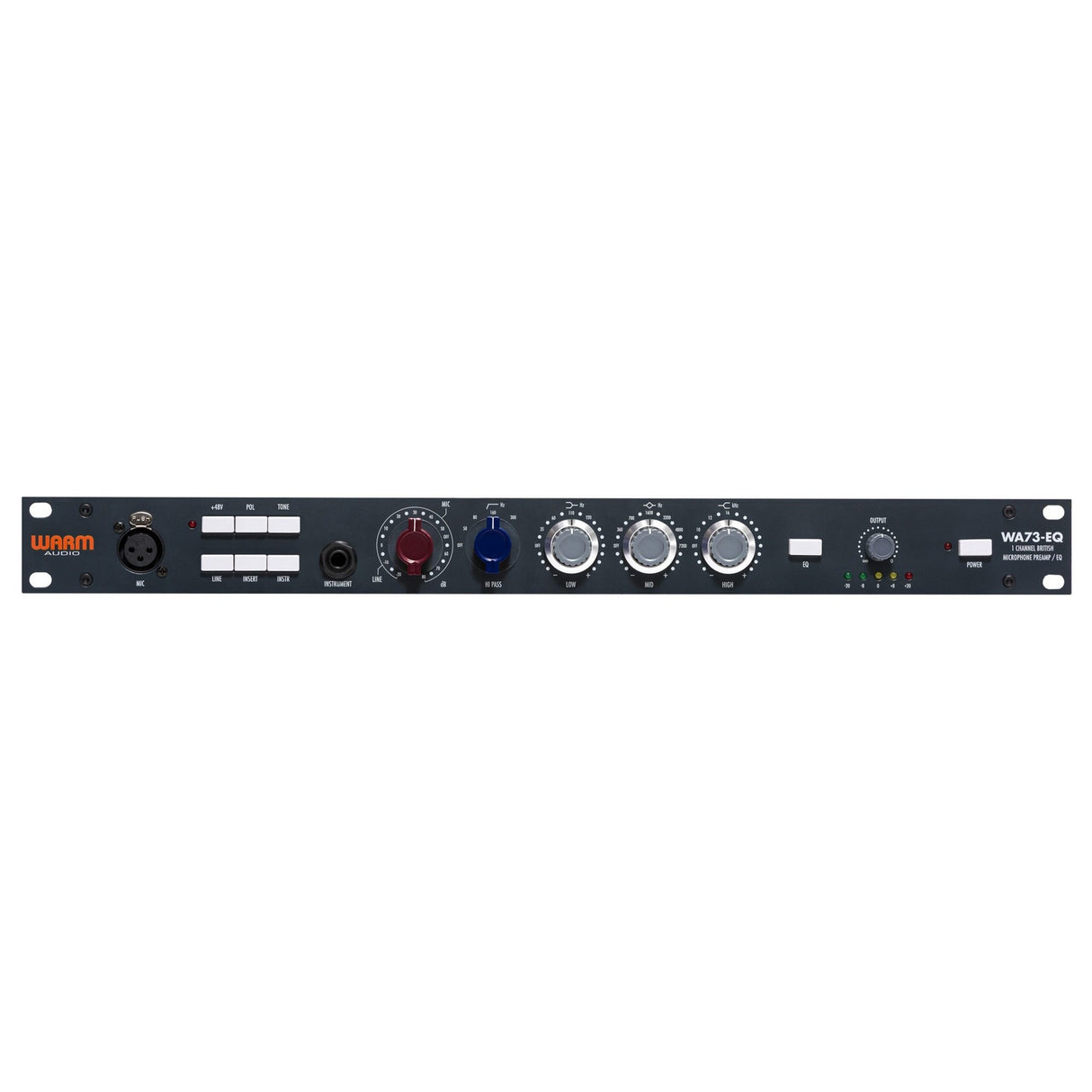 Warm Audio WA73-EQ Single Channel British Style Microphone Preamp with EQ