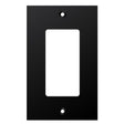 Ace Backstage Co. WP-107 Decora Single Gang Aluminum Wall Panel Black
