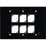Ace Backstage Co. WP-306 Aluminum 6 CONNECTRIX Mount Wall Panel