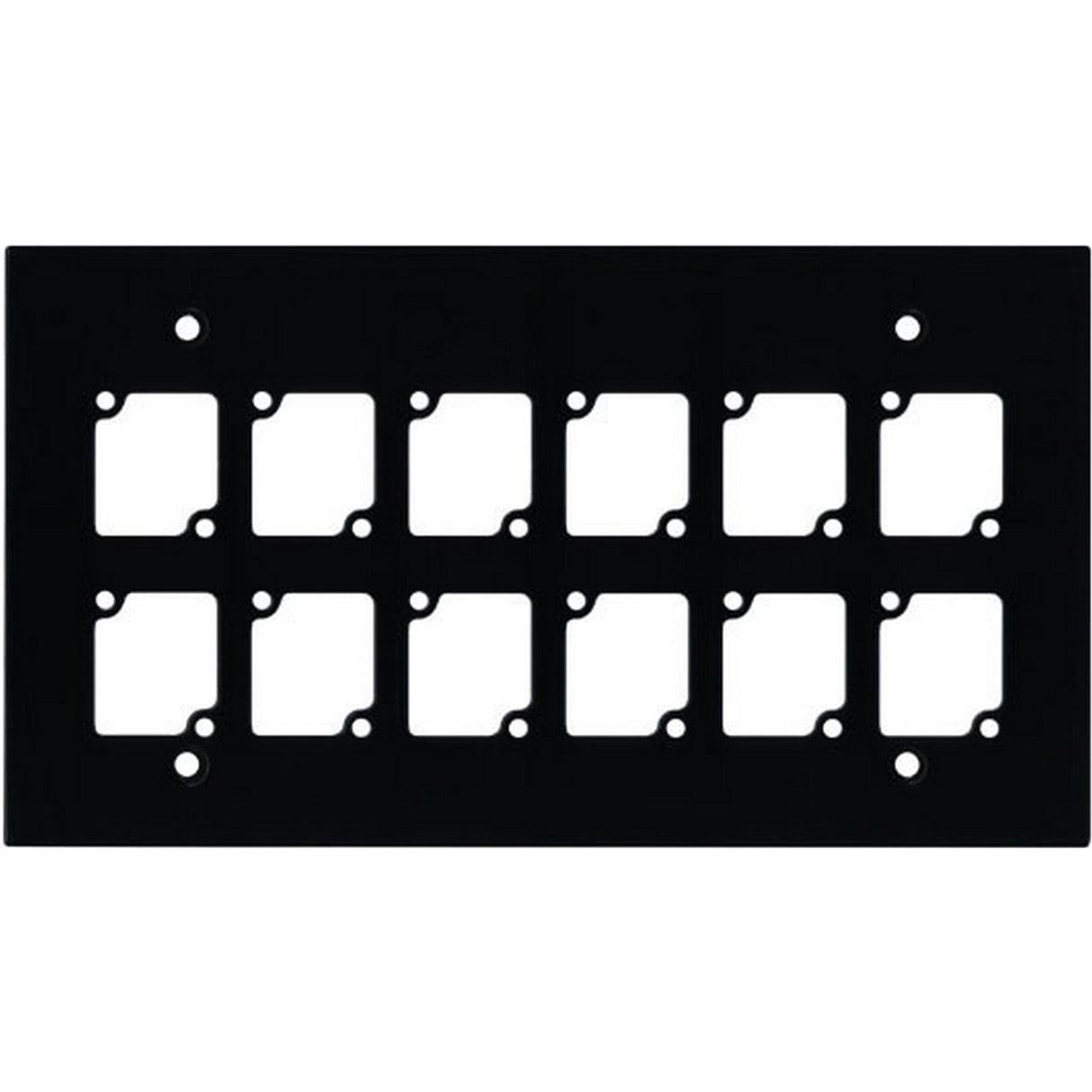 Ace Backstage Co. WP-4012 Aluminum 12 CONNECTRIX Mount Wall Panel