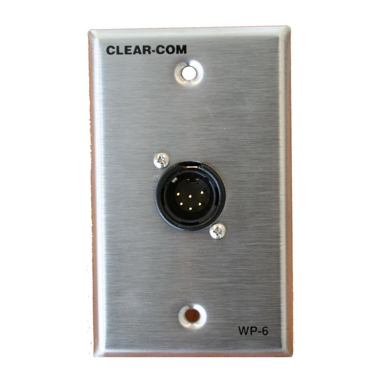 Clear-Com WP-6 | 2 Channel Selectable Intercom Wall Outlet Plate