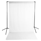 Savage 5 x 9-Foot Wrinkle-Resistant Polyester Background Economy Stand Kit, White