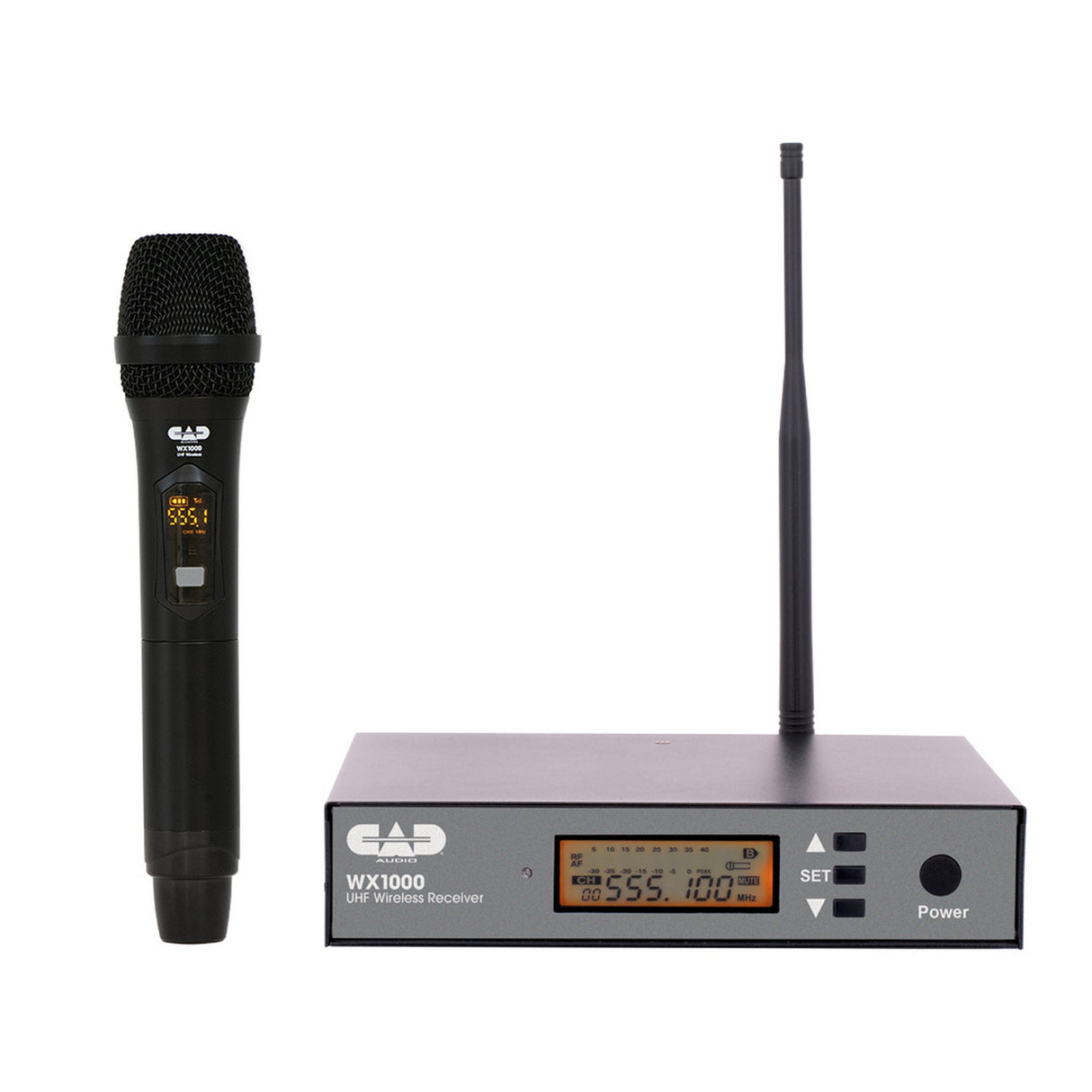 CAD Audio WX1000HH UHF Wireless Handheld Microphone System, 510-570 MHz