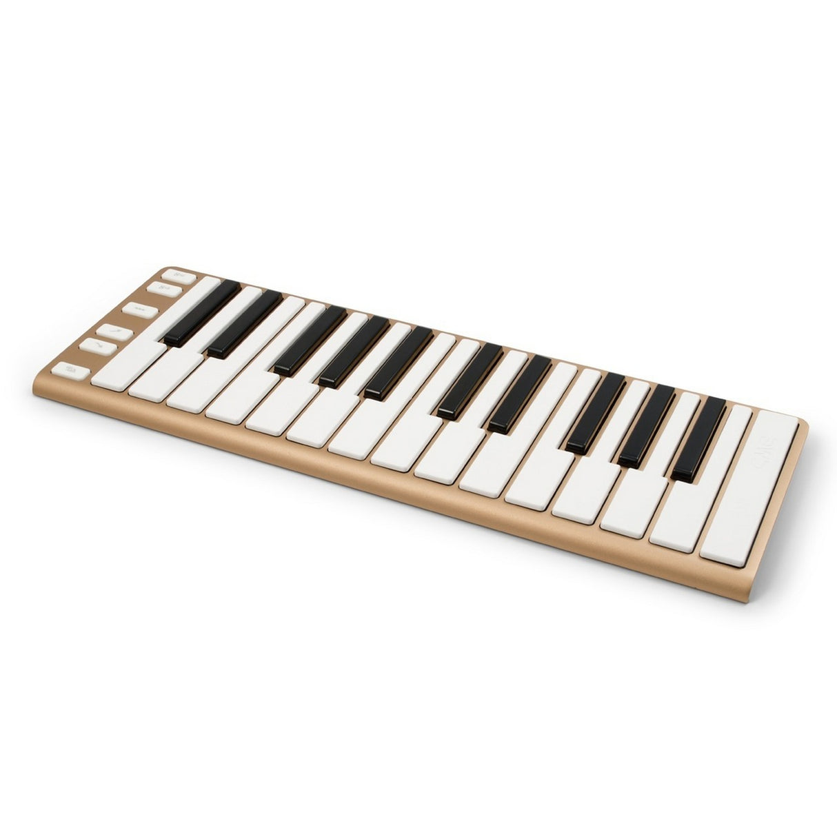 CME Xkey25 USB | 25 Key Polyphonic Touch MIDI Ultra Slim Keyboard, Gold