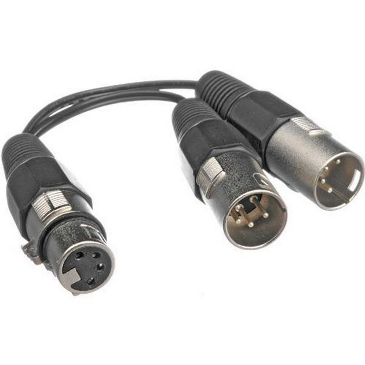 Bescor XLR-YM 1 XLR Female to 2 XLR Male Cable