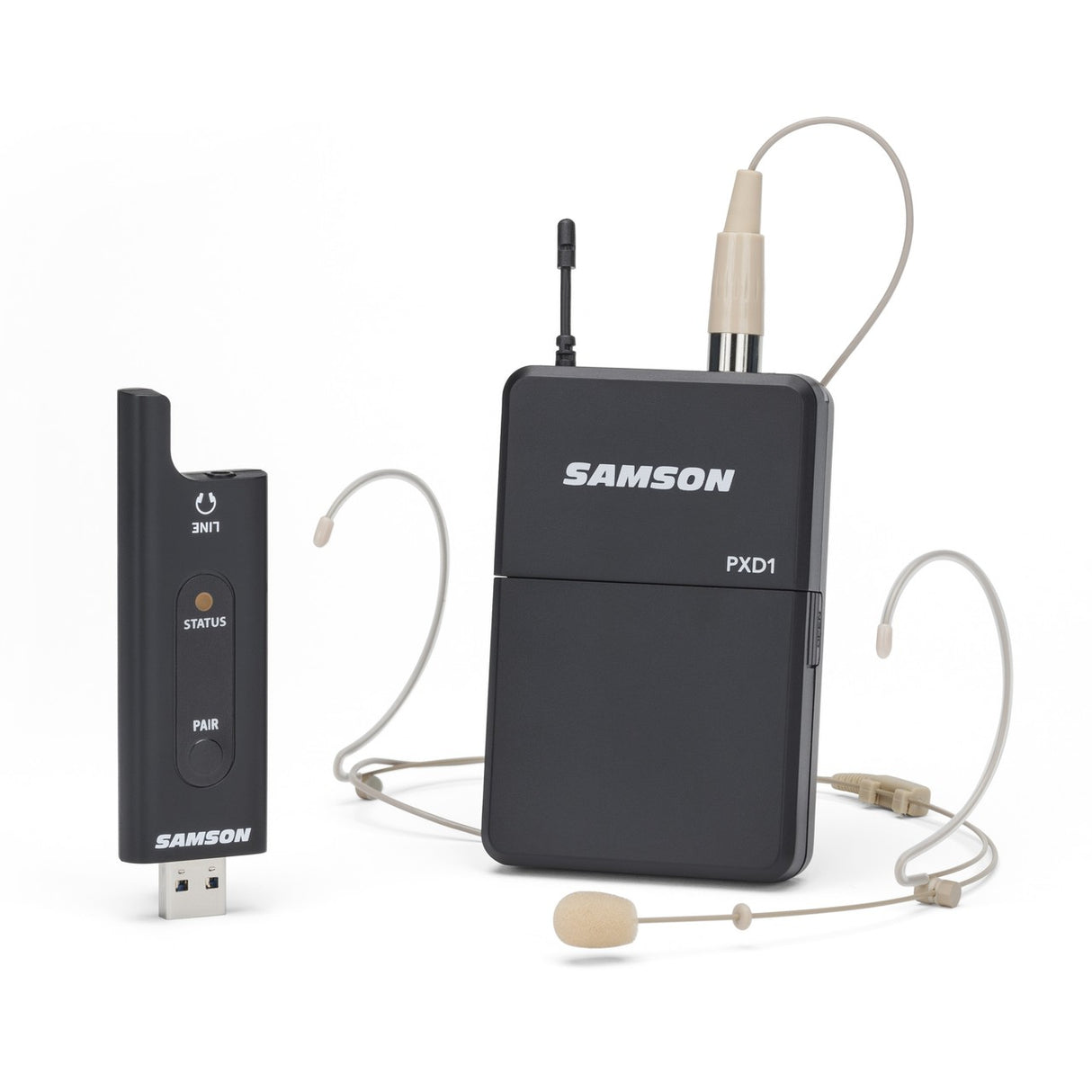 Samson XPD2 USB Digital Wireless Headset System Beige