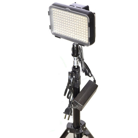 Bescor XT160S Single Bi-Color Studio Light Kit with Stand