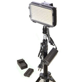 Bescor XT160SB Single Bi-Color LED Light and Battery Studio Kit