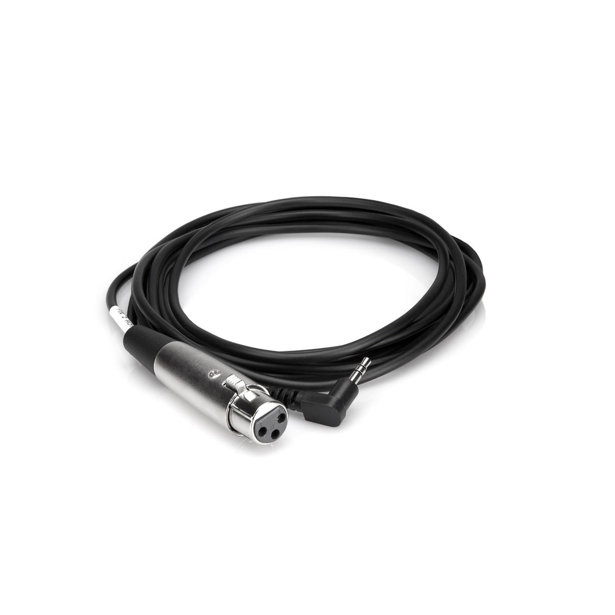 Hosa XVM-105F 5 Foot XLR3F to Right Angle 3.5mm TRS Microphone Cable