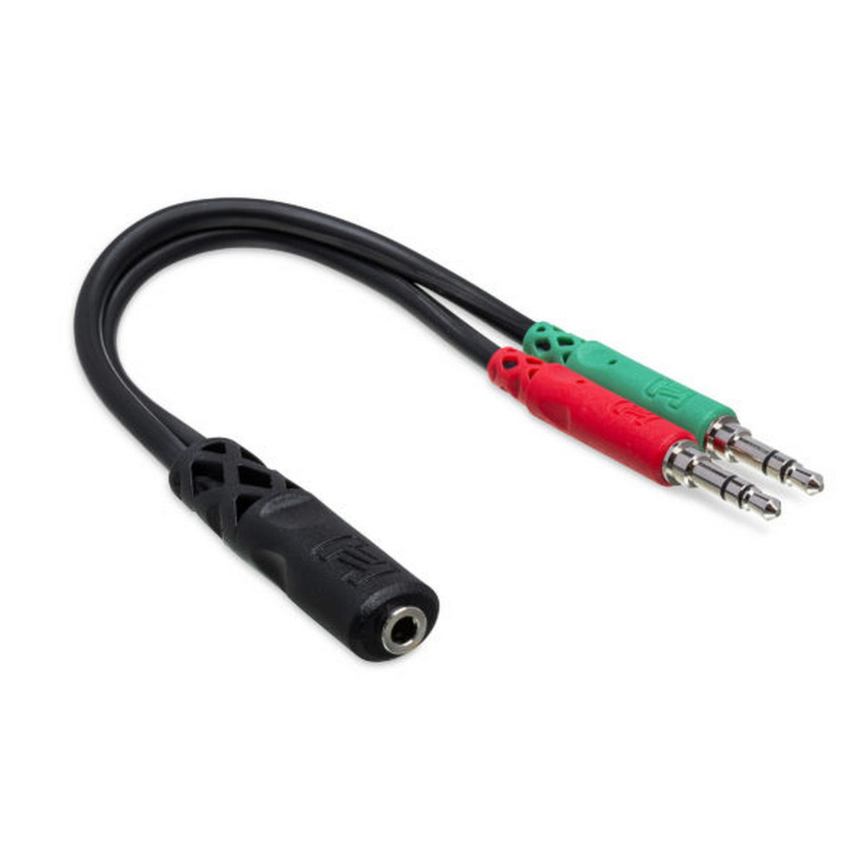 Hosa YMM-107 3.5mm TRRSF to Dual 3.5mm TRS Breakout Cable