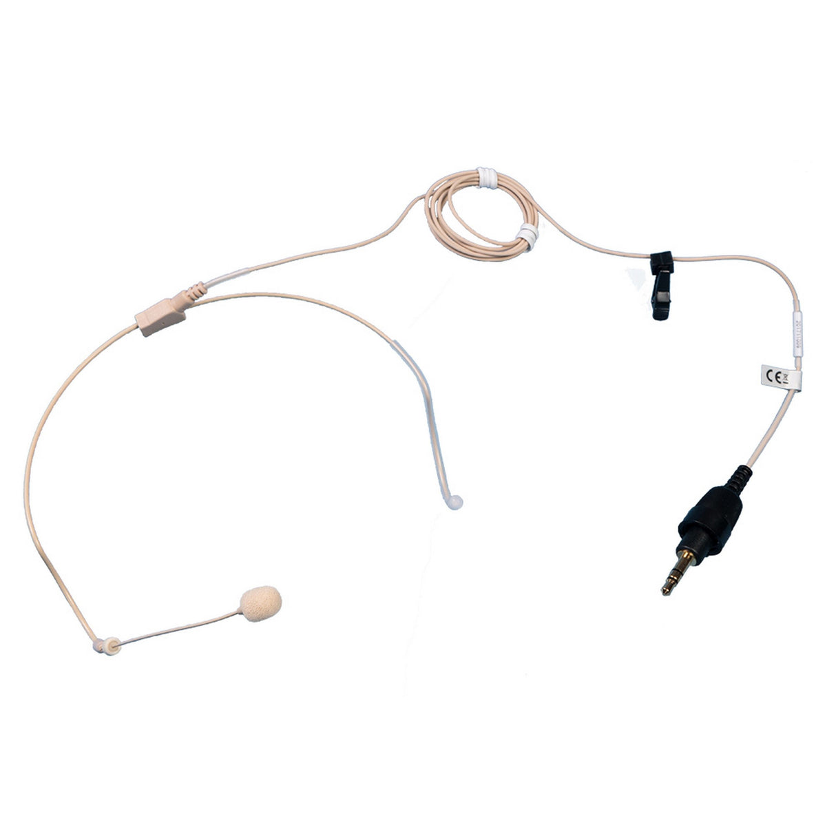 TOA Electronics YP-M5000H Headset Omnidirectional Microphone, Beige