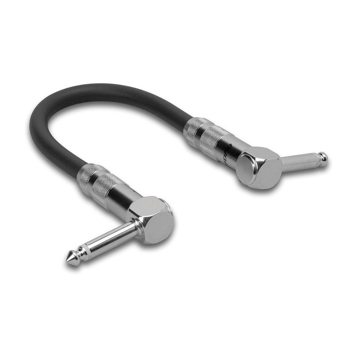 Zaolla ZGT-001.5RR | 18 Inch Guitar Patch Cable Oyaide Right-Angle to Same Cable