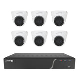 Speco ZIPK8T2 8-Channel H.265 NVR with 6 Outdoor IR 5MP IP Cameras 2TB Kit