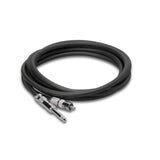Zaolla ZPR-103RD 3 Foot Interconnect Oyaide 1/4 in TS to Red RCA Cable Red