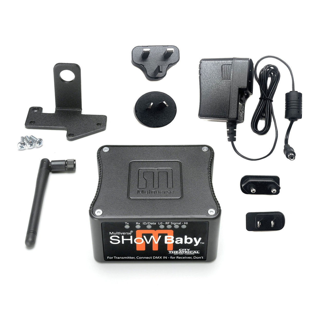 City Theatrical 5900 Multiverse SHoW Baby Wireless DMX Transceiver