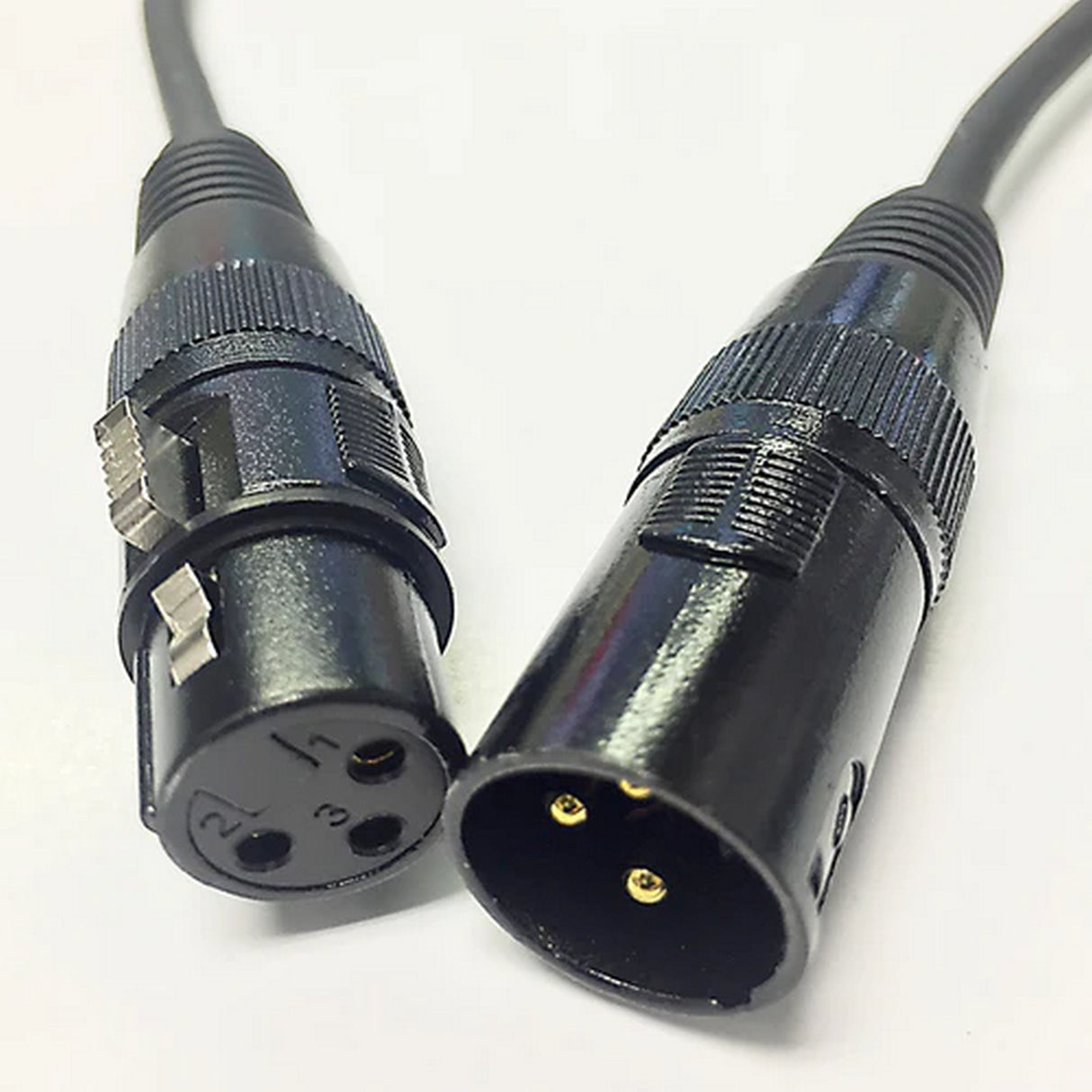 Accu Cable AC3PDMX3 3‑Pin DMX Cable, 3-Feet