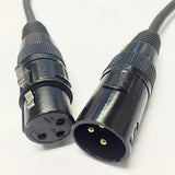 Accu Cable AC3PDMX3 3‑Pin DMX Cable, 3-Feet