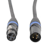 Accu Cable XLPRO Professional XLR Male to Female Audio Cable