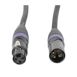 Accu Cable XLPRO Professional XLR Male to Female Audio Cable